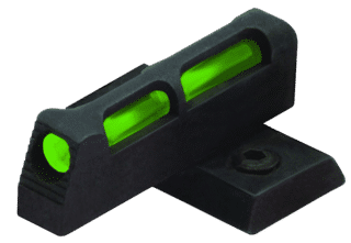HiViz LiteWave Front Sight For Ruger SR22 features a steel body with interchangeable LitePipes